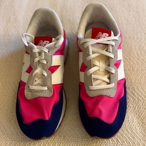 New Balance hot pink purple 237 athletic sneakers shoes women’s size 8.5